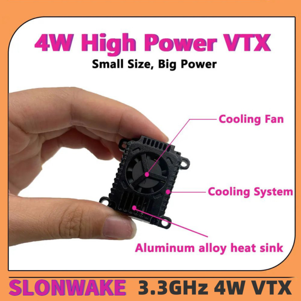 SLONWAKE FPV 3.3G 16CH 4000mW  - Fpv Drone Vtx incelemesi ve fiyatı