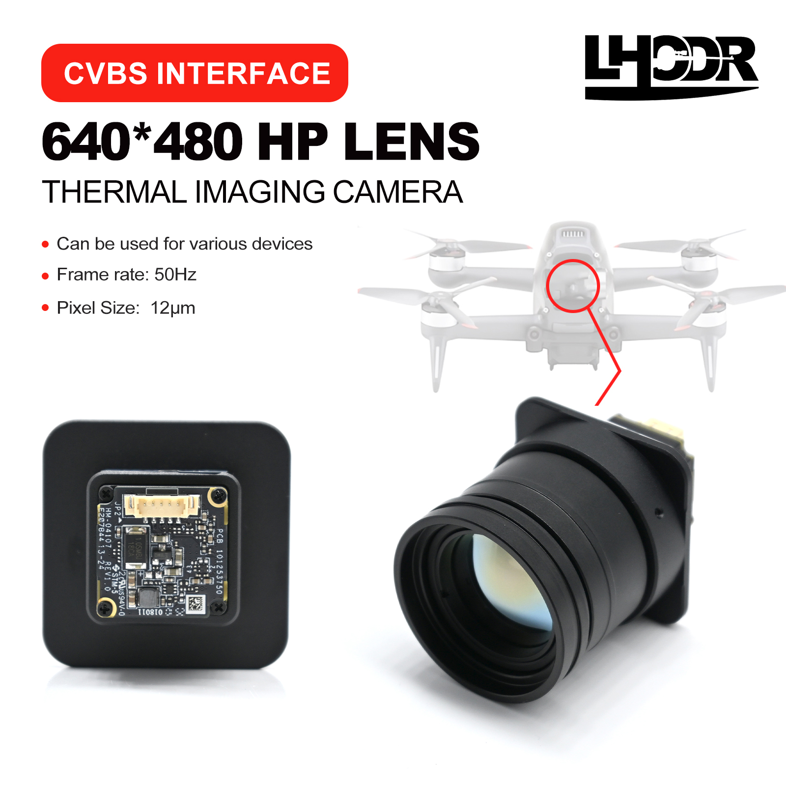 30mm 640x480 pix Drone thermal - Fpv Drone Kit incelemesi ve fiyatı