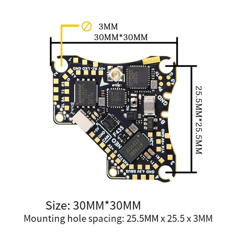 FBIL-F435 NEO 1S AIO Flight Co - Fpv Drone Flight Controller incelemesi ve fiyatı