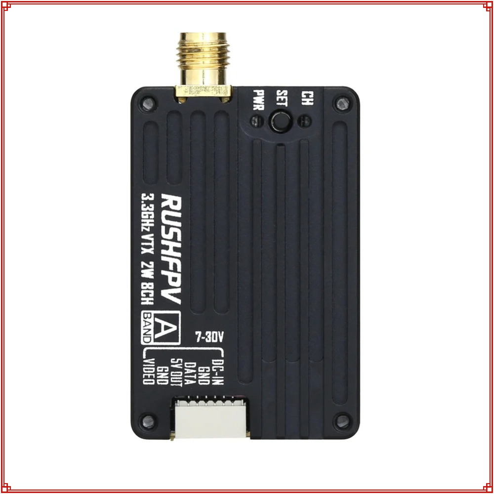 2026 New RUSHFPV 3.3G 2W VTX T - Fpv Drone Vtx incelemesi ve fiyatı