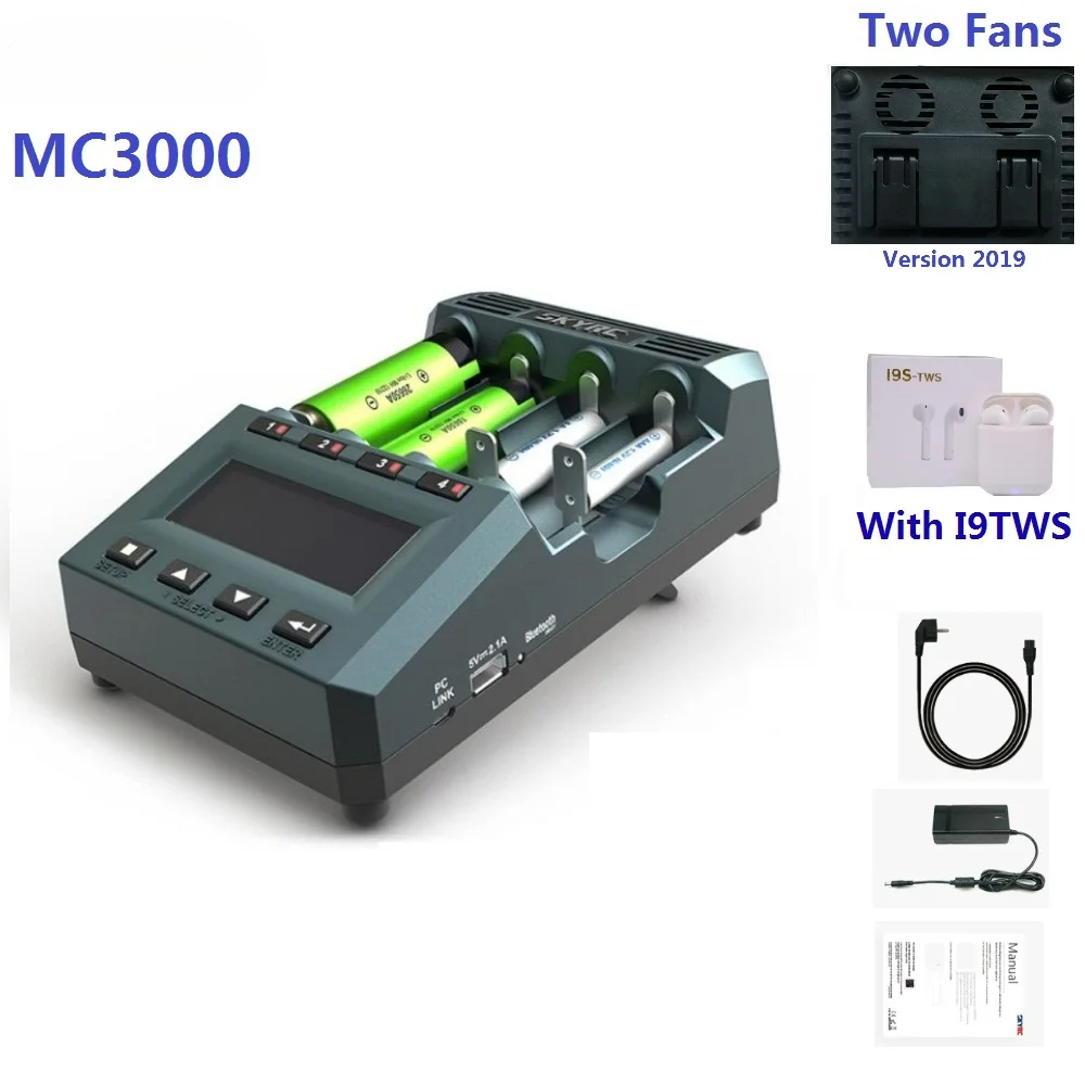 MC3000  Smart 4 Slots LCD Disp - Fpv Drone Charger incelemesi ve fiyatı