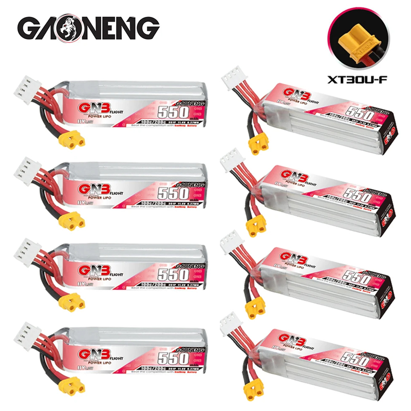 GNB HV 11.4V 550mAh 100C/200C  - Fpv Drone Battery incelemesi ve fiyatı