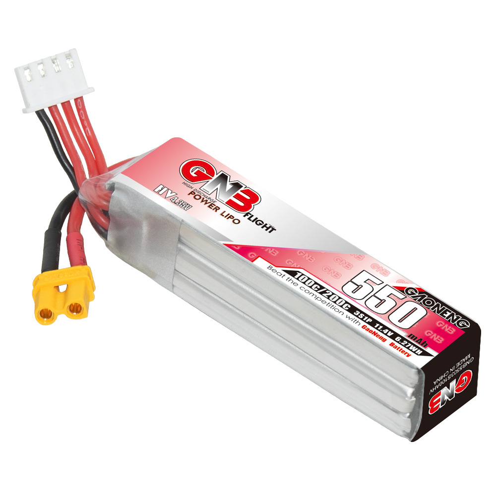 GNB HV 11.4V 550mAh 100C/200C  - Fpv Drone Battery incelemesi ve fiyatı