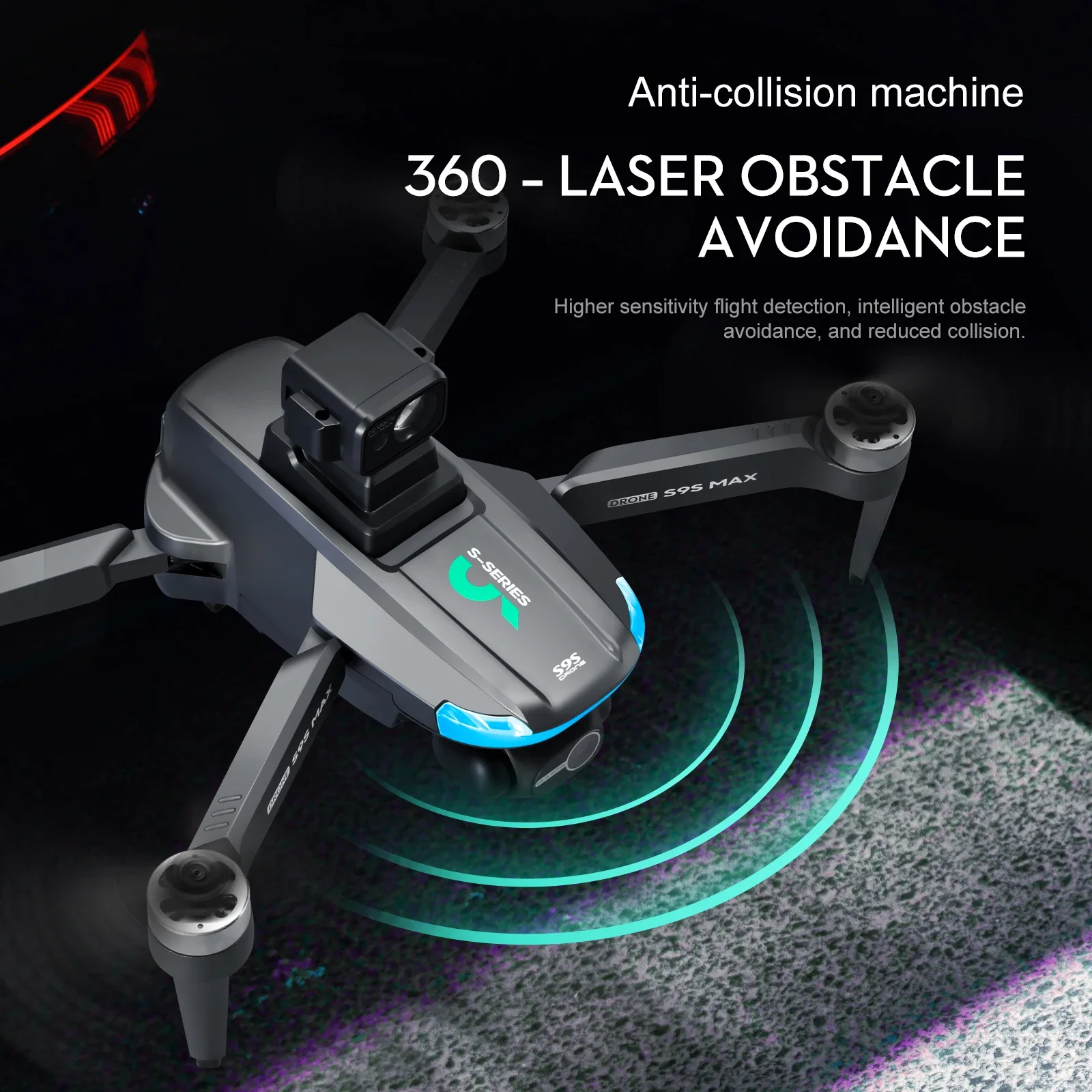 NEW S9S MAX MINI Drone 4K 2-Ax - Fpv Drone Motor incelemesi ve fiyatı