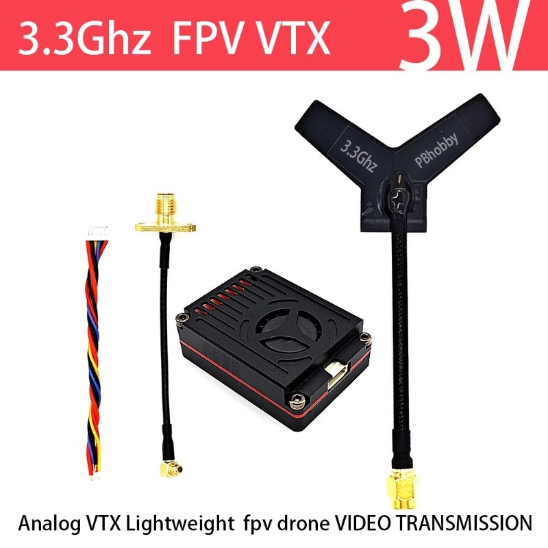 3.3GHz FPV VTX/VRX  3W Analog  - Fpv Drone Vtx incelemesi ve fiyatı