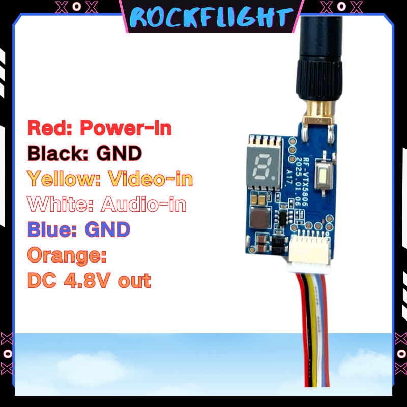 5.8GHz 48CH launcher 600mW Vid - Fpv Drone Vtx incelemesi ve fiyatı