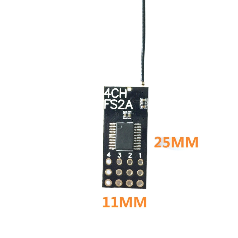 Flysky FS2A Mini Receiver 4CH  - Fpv Drone Flight Controller incelemesi ve fiyatı