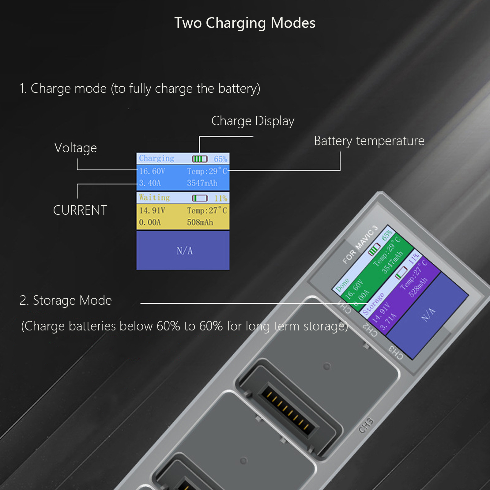 New 3 In 1 Charging Hub for DJ - Fpv Drone Charger incelemesi ve fiyatı
