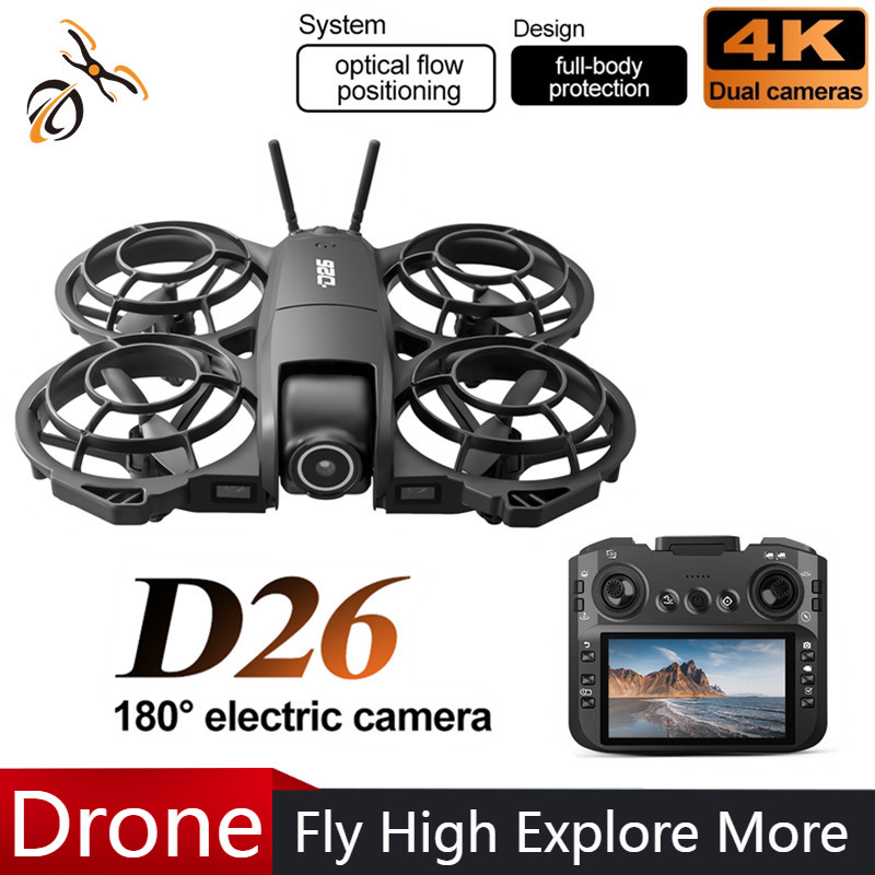 D26 Drone 4K Aerial HD 180° Ca - Fpv Drone Charger incelemesi ve fiyatı