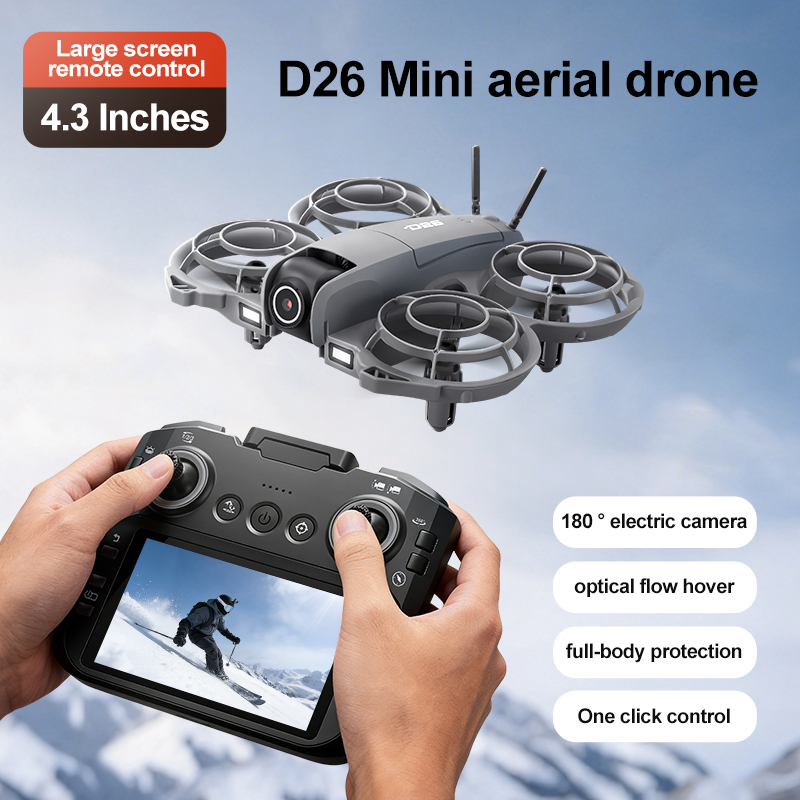 D26 Drone 4K Aerial HD 180° Ca - Fpv Drone Charger incelemesi ve fiyatı