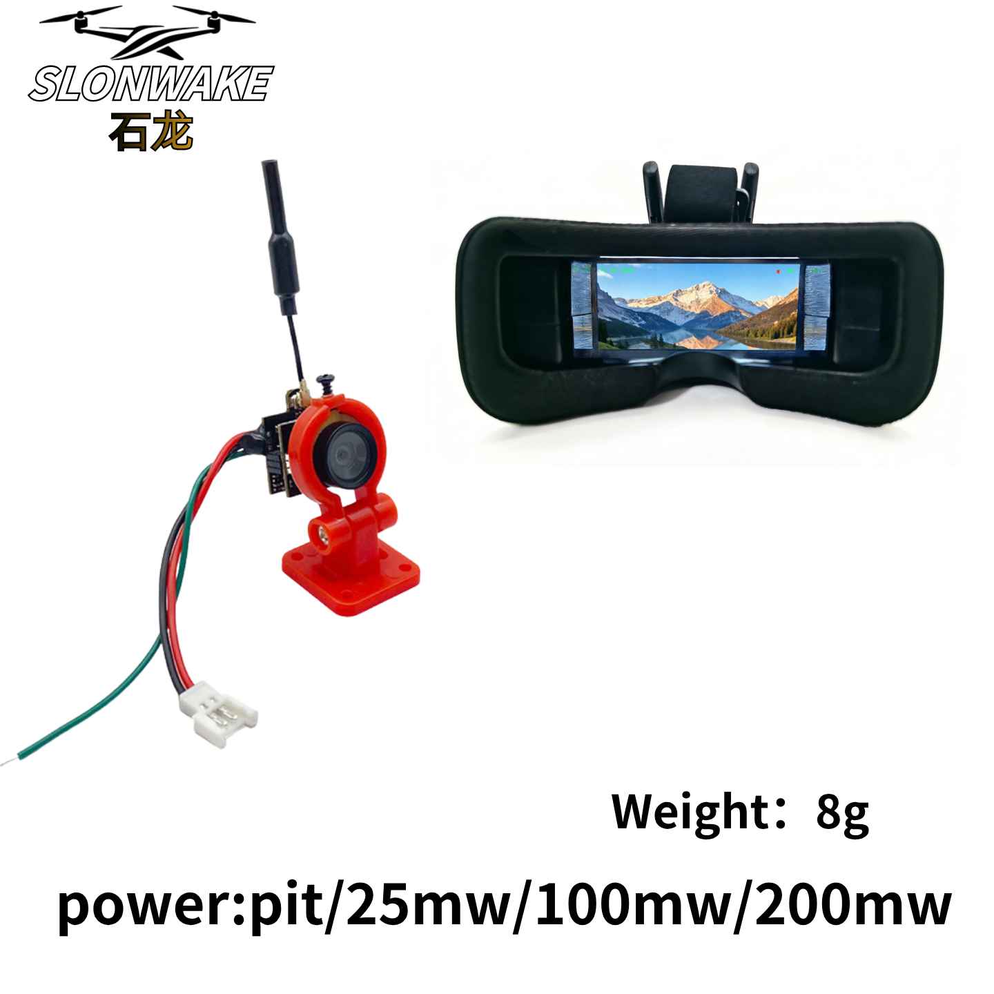 Slonwake 5.8G 48CH 200mW FPV D - Fpv Drone Vtx incelemesi ve fiyatı