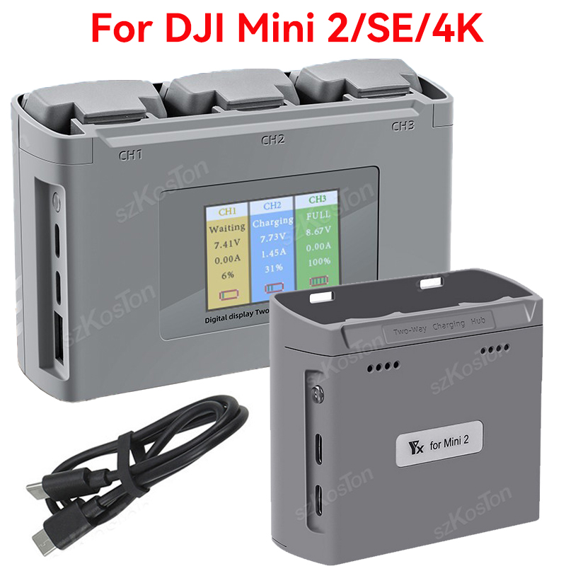 For DJI Mavic Mini 2/SE Mini 4 - Fpv Drone Charger incelemesi ve fiyatı