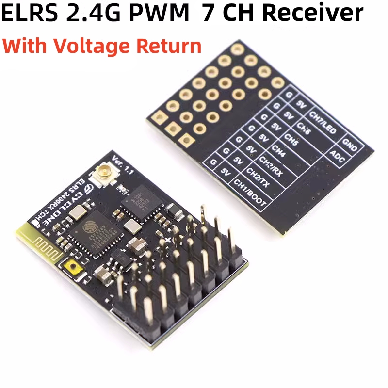 ELRS 2.4G PWM 7CH 6CH CRSF Rec - Fpv Drone Flight Controller incelemesi ve fiyatı