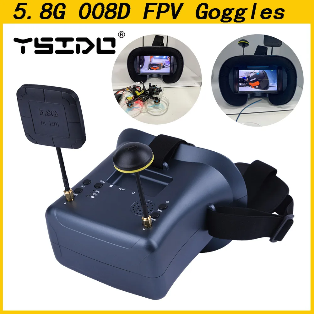 5.8G 40CH 4.3 Inch 800*480 Vid - Fpv Drone Goggles incelemesi ve fiyatı