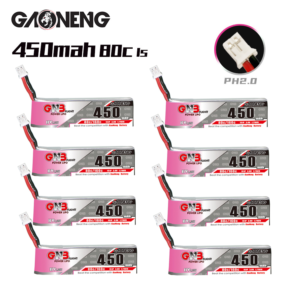 GNB HV 1S 3.8V 450mAh 80C/160C - Fpv Drone Battery incelemesi ve fiyatı