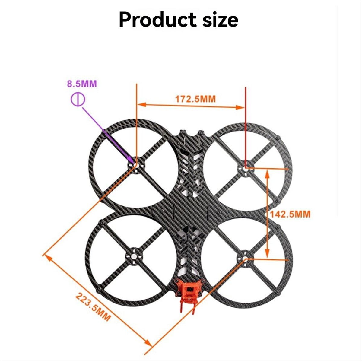 WOW! 5Inch FPV Drone Frame 223 - Fpv Drone Tool Kit incelemesi ve fiyatı