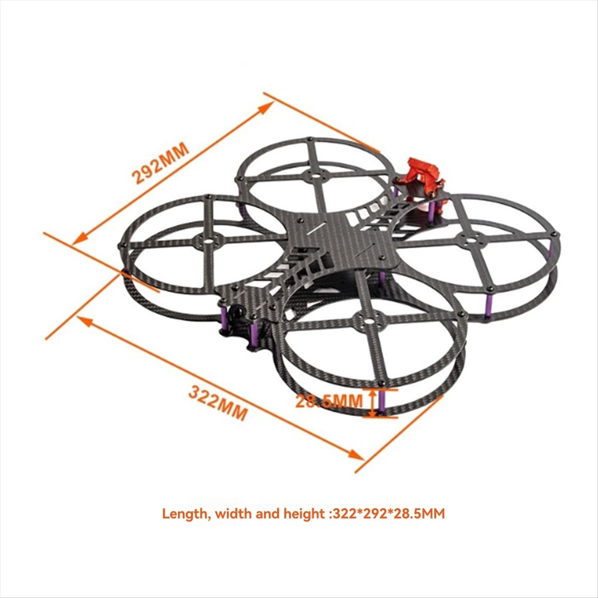 WOW! 5Inch FPV Drone Frame 223 - Fpv Drone Tool Kit incelemesi ve fiyatı
