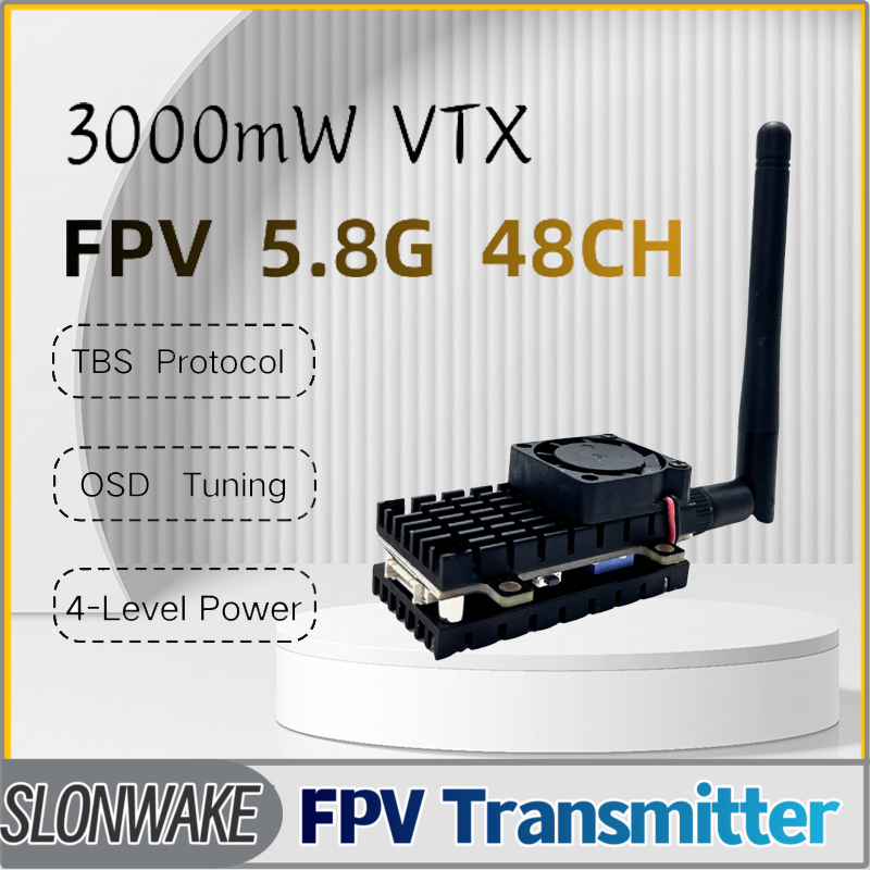 SLONWAKE 5.8G 3000mW Simulatio - Fpv Drone Vtx incelemesi ve fiyatı