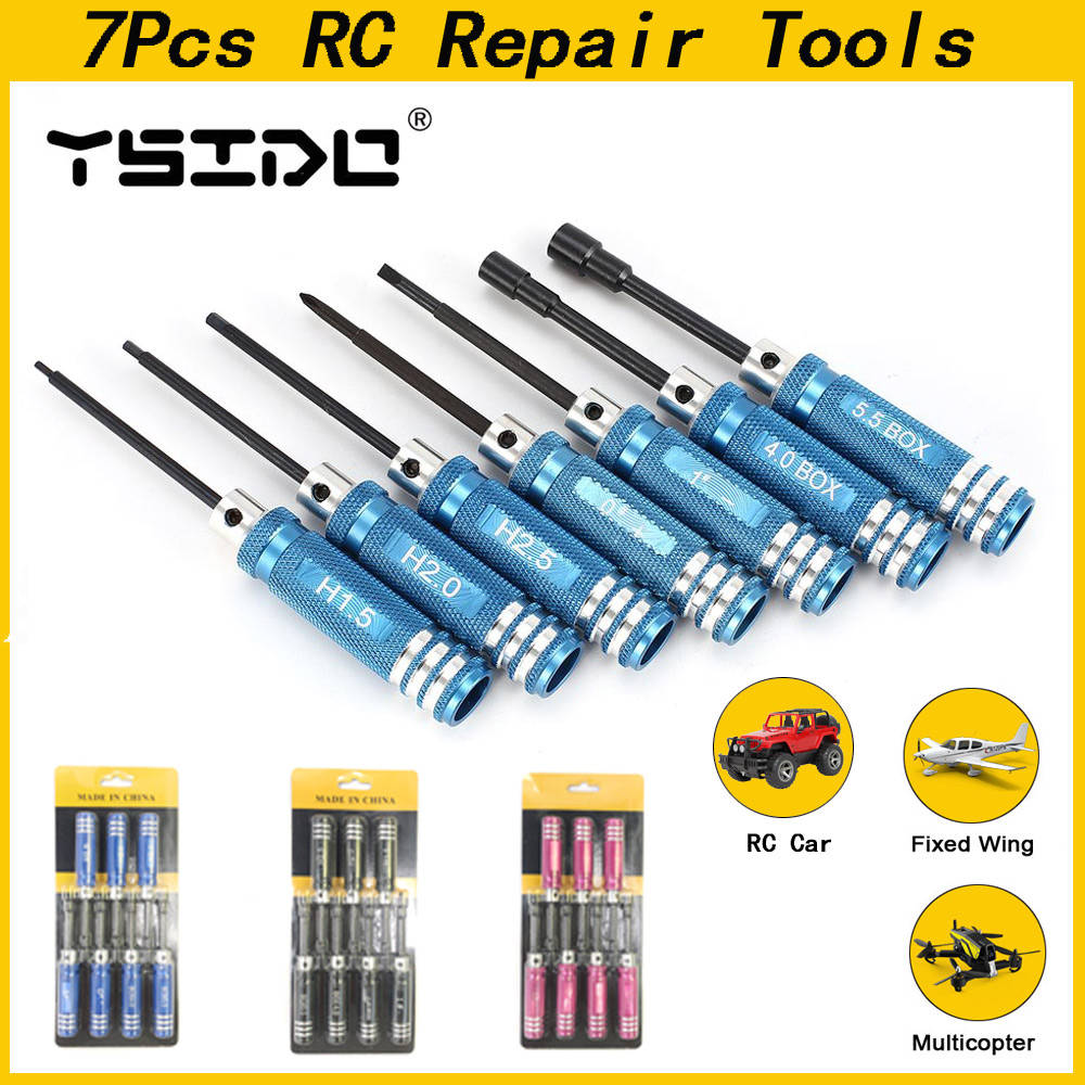 YSIDO 7Pcs 1.5 2.0 2.5mm Hex S - Fpv Drone Tool Kit incelemesi ve fiyatı