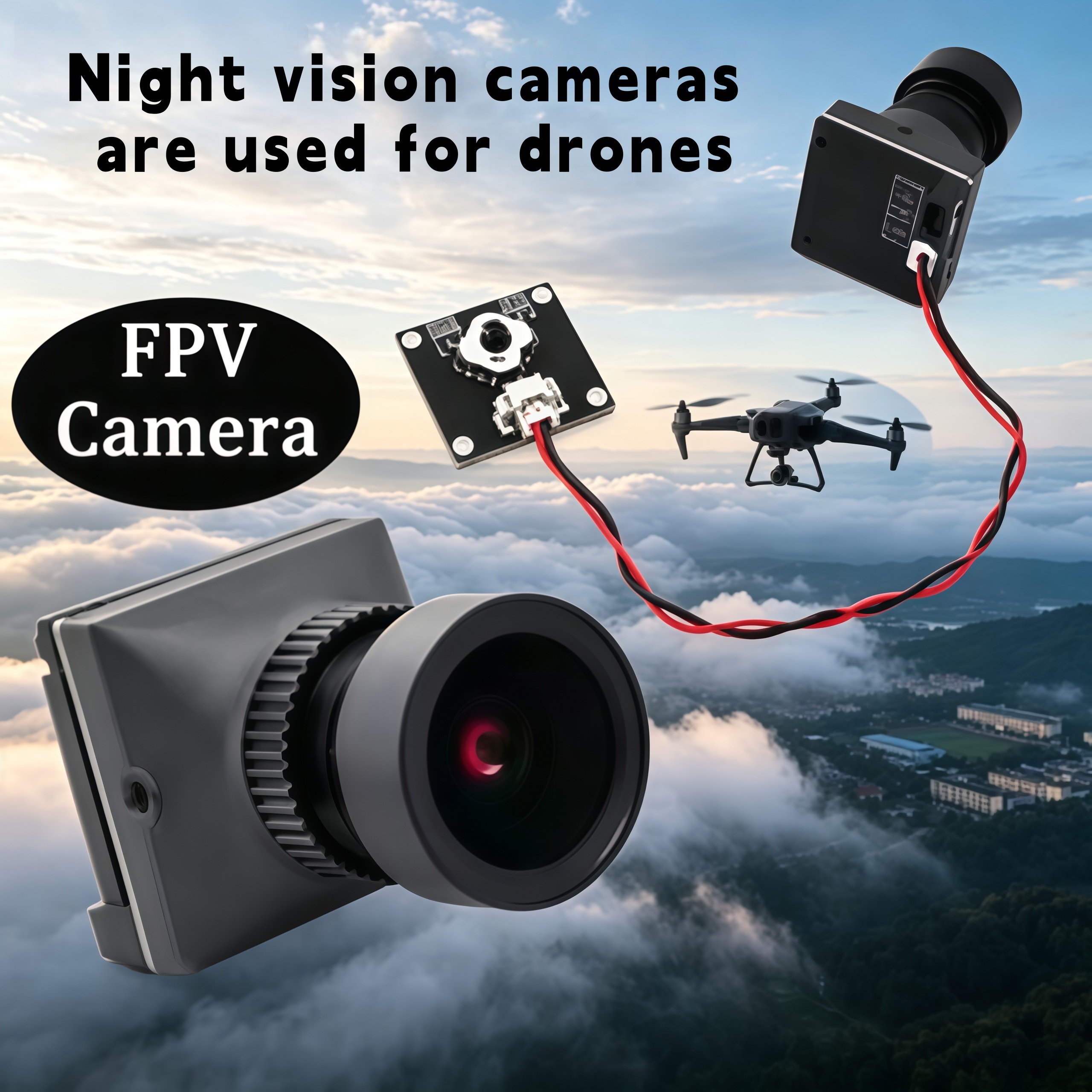 1500TVL HD CADDX Snail FPV Cam - Fpv Drone Camera incelemesi ve fiyatı