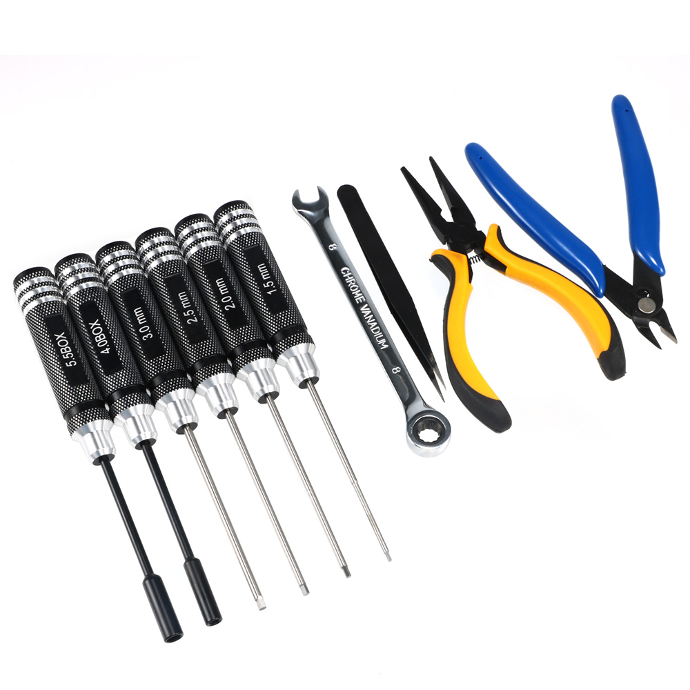 10PCS 10in1 FPV Drone RC Tool  - Fpv Drone Tool Kit incelemesi ve fiyatı