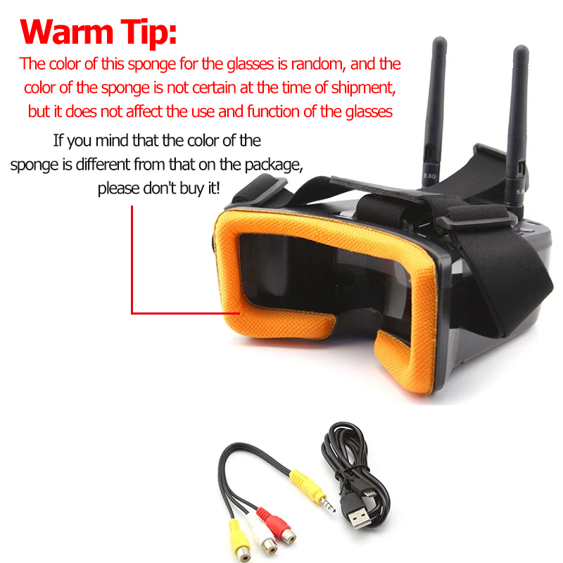 VR009 FPV Video Goggles 3Inch  - Fpv Drone Antenna incelemesi ve fiyatı