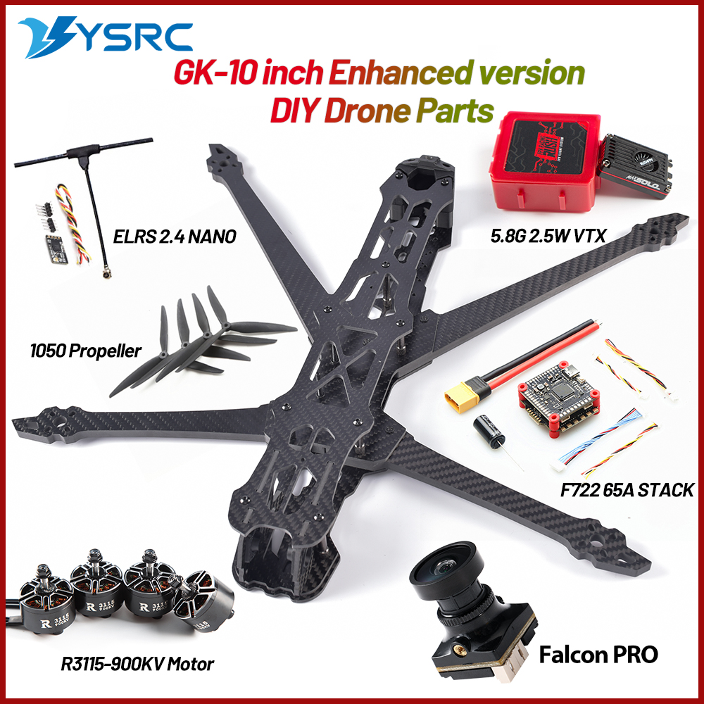 GK-V3 10 inch 435mm Wheelbase  - Fpv Drone Kit incelemesi ve fiyatı