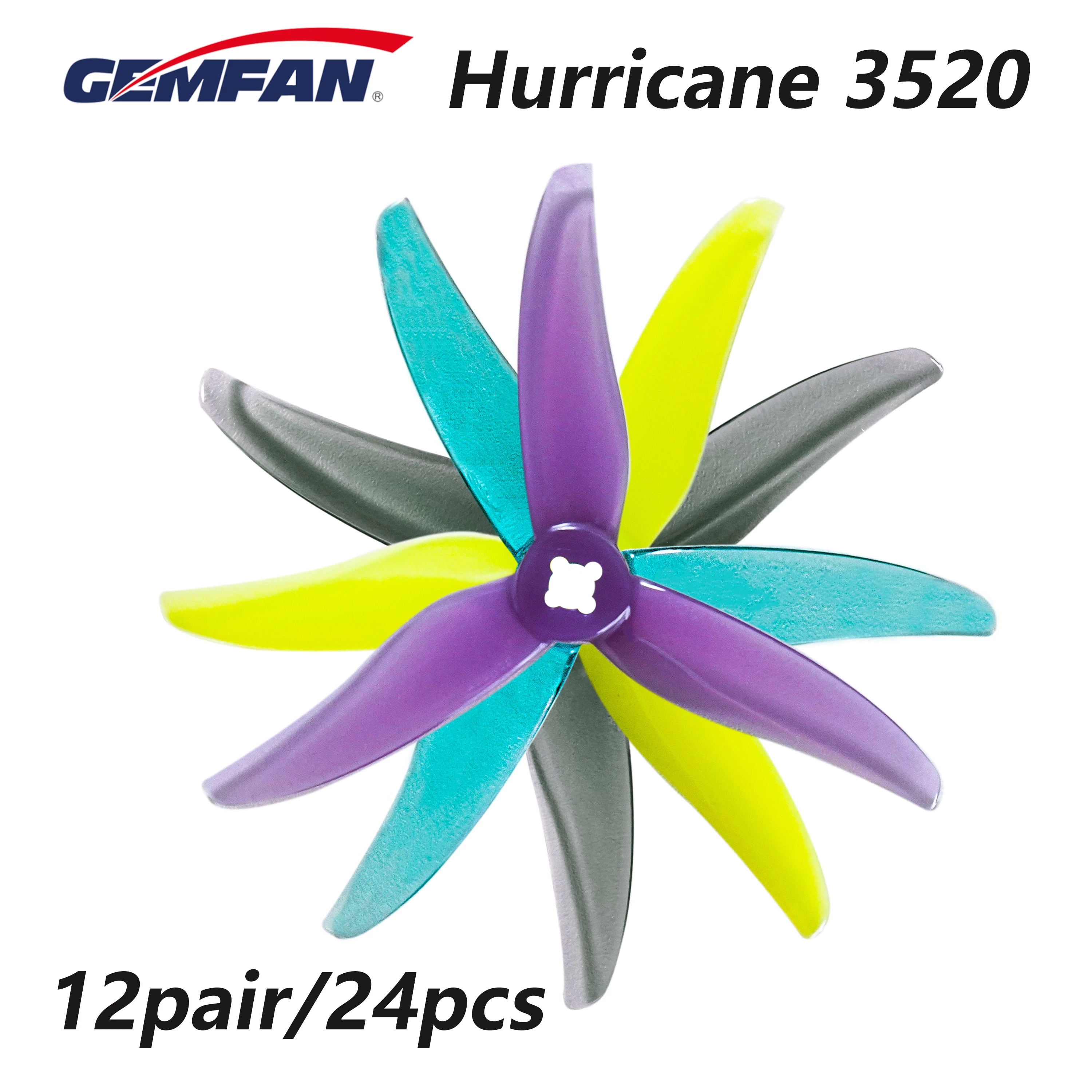 24pcs/12pairs Gemfan Hurricane - Fpv Drone Goggles incelemesi ve fiyatı
